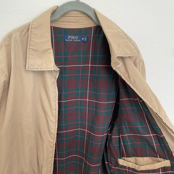 Tan Ralph Lauren windbreaker - Picture 3 of 4